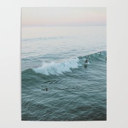 lets surf v Poster | Pastel, Nature, Digital, Painting, Surfing, Drawing, Travel, Graphicdesign, Beach, Sunset 