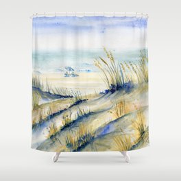 Ocean City Beach Maryland Shower Curtain