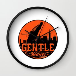 Gentle Giants Wall Clock