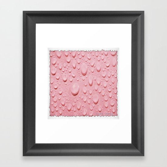 pink gum Framed Art Print