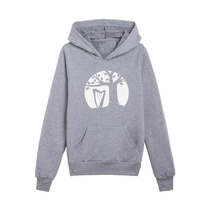 Learning the Harp Kids Pullover Hoodie