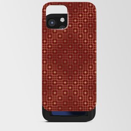 Chinese red and gold pattern iPhone Card Case