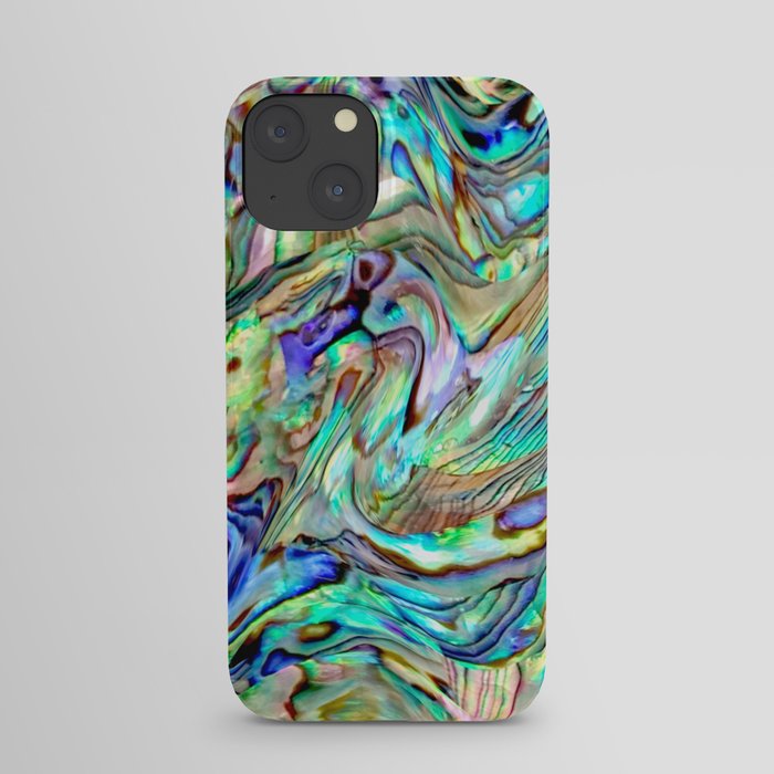 Gold Abalone Pearl Shell iPhone Case