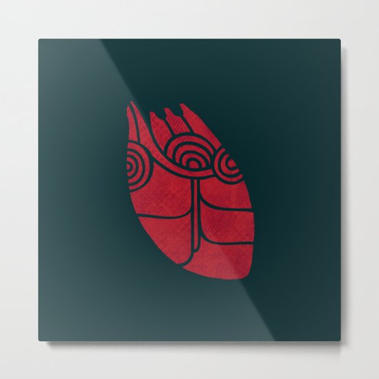 (heart) Metal Print