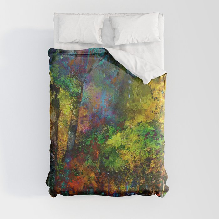 Walk With Me Duvet Cover