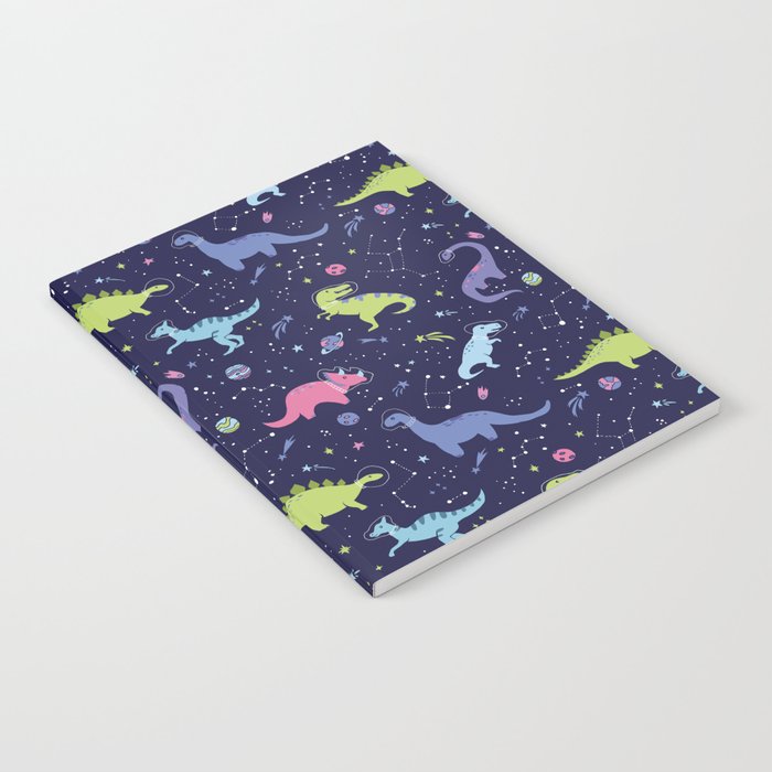 Dinosaurs in Space Notebook