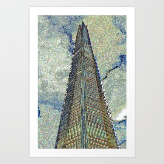 The Shard London Art Art Print