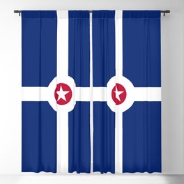 flag of Indianapolis Blackout Curtain