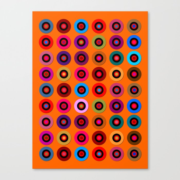 Orange Theorem Canvas Print