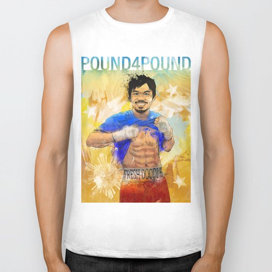 Manny Pacquiao - Pound 4 Pound Biker Tank