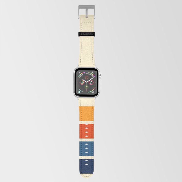 Classic Retro Stripes II Apple Watch Band