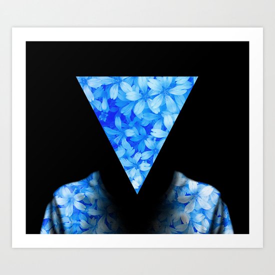 Man in Nature Art Print