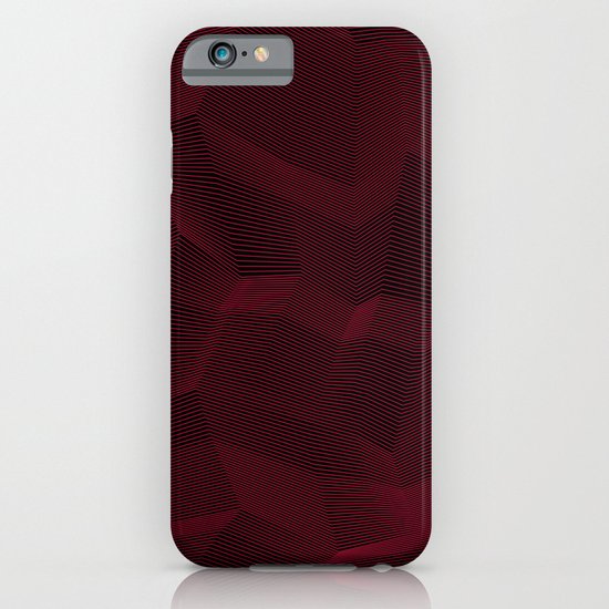 Facets - Dark Purple iPhone & iPod Case