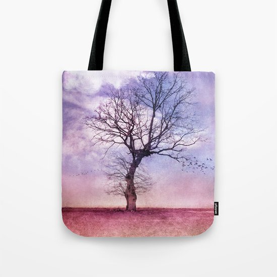 ATMOSPHERIC TREE | Early Spring Tote Bag