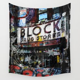 Block Drug Stores Wall Tapestry