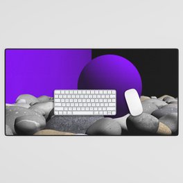 go violet -61- Desk Mat