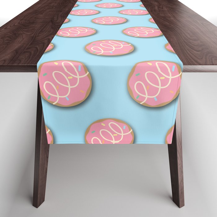 Stylized Donut Table Runner