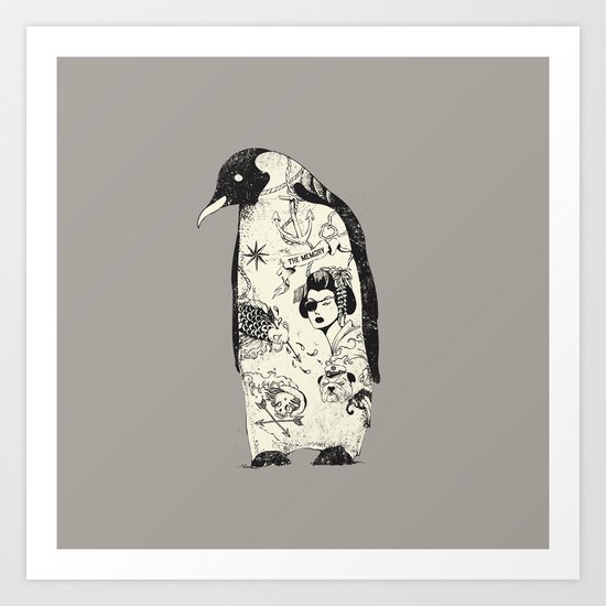 THE PENGUIN Art Print