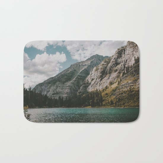 Rocky Mountains Bath Mat
