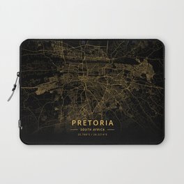 Pretoria, South Africa - Gold Laptop Sleeve