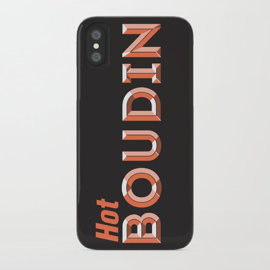 Hot Boudin iPhone Case