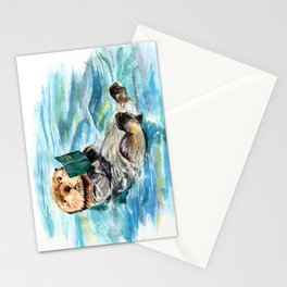 Otter Stationery Card