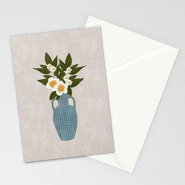 Vase with Flowers Stationery Card