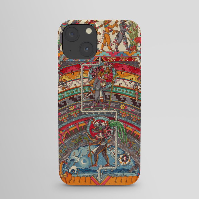 The Descent of Quetzalcoatl 1 iPhone Case