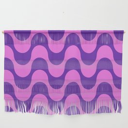 Retro Psychedelic Stripe Pattern 739 Wall Hanging