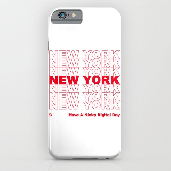 NEW YORK NEW YORK NEW YORK iPhone & iPod Case