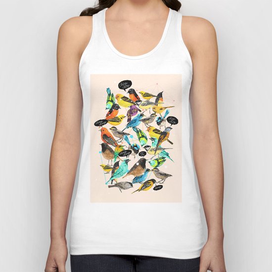 Chirp Chirrup Unisex Tank Top