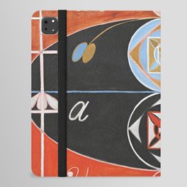Hilma af Klint "Evolution, No. 16, Group VI" iPad Folio Case