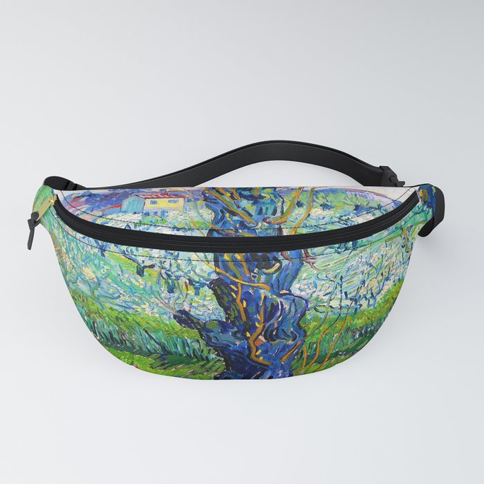 View of Arles, Flowering Orchards Fanny Pack
