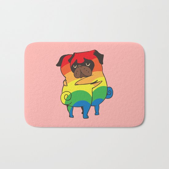 LOVE WINS Bath Mat