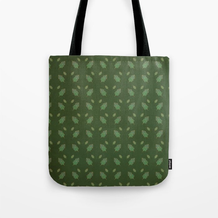 leaf pattern Tote Bag