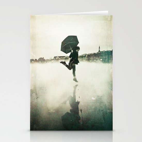 La danse de la pluie Stationery Cards