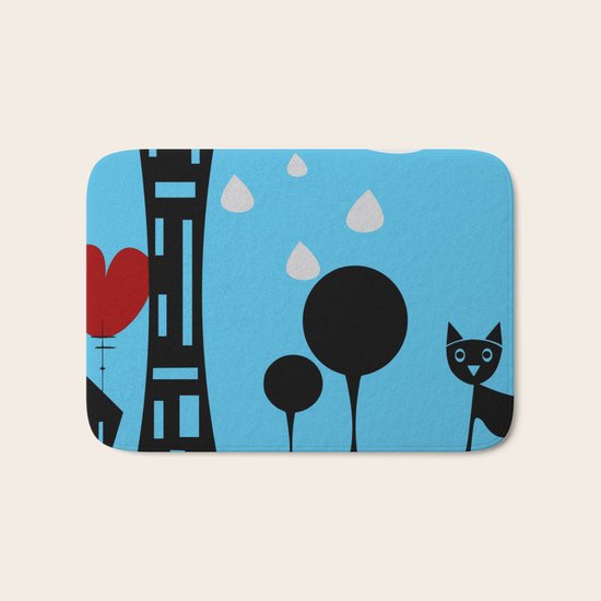 cat Bath Mat