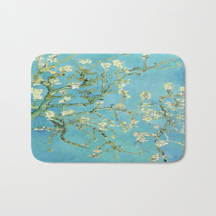 Vincent Van Gogh Almond Blossoms Bath Mat