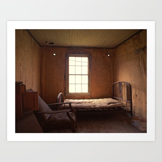 Ghost Bedroom Art Print