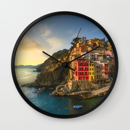 Riomaggiore, Cinque Terre Wall Clock