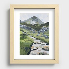 Croagh Patrick, Ireland Recessed Framed Print