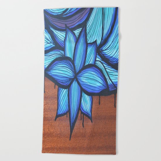 Guitar Art Beach Towel