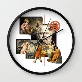 Sócrates   Wall Clock | Philosopher, Colagem, Platon, Mythology, Kant, Collagemaker, Socrates, Digital, Collagebasketball, Tales 