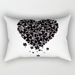 Black Clover Heart Rectangular Pillow