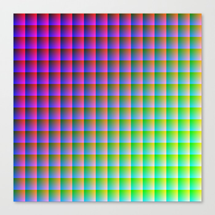 RGB Canvas Print