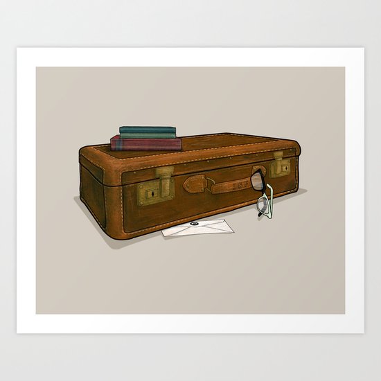LOST Luggage / Sawyer Art Print