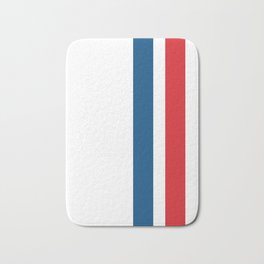 McQueen – Red and Blue Stripes Bath Mat