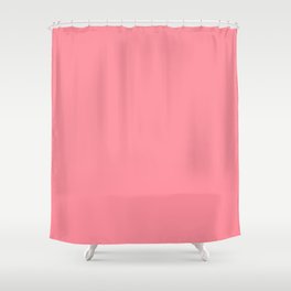 Conch Shell Pink Shower Curtain