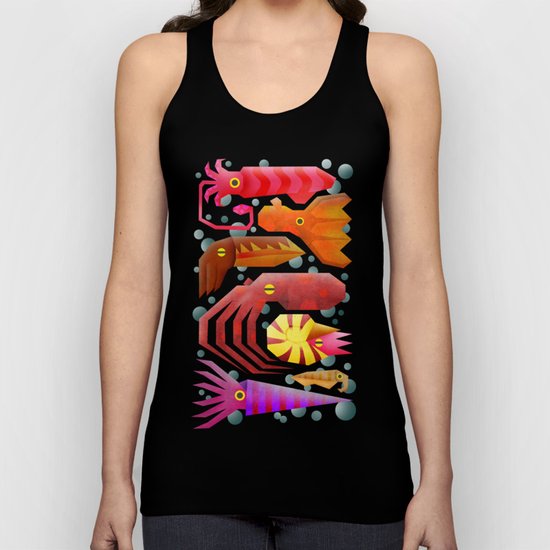 Cephalopods Unisex Tank Top