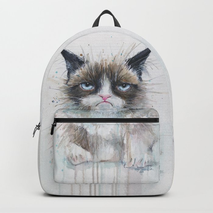 Grumpy cat backpack clearance